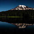 Mt. Rainier and Reflection Lake